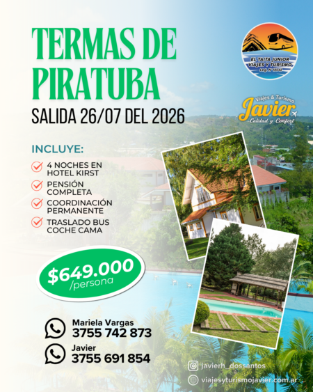 TERMAS DE PIRATUBA