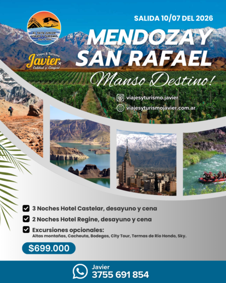 MENDOZA Y SAN RAFAEL