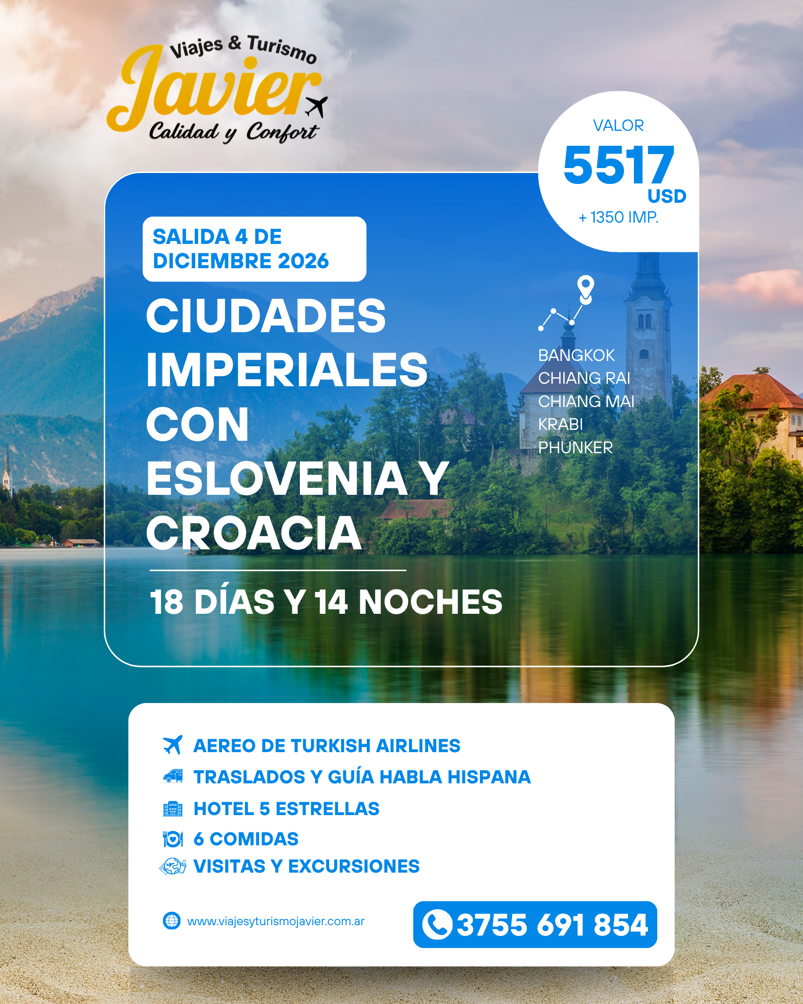 CIUDADES IMPERIALES / ESLOVENIA Y CROACIA
