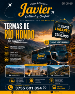 TERMAS DE RÍO HONDO