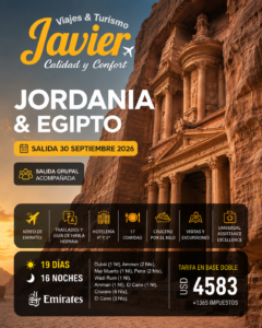 JORDANIA Y EGIPTO
